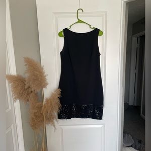 Little Black Body con/sheath dress, with some sparkle